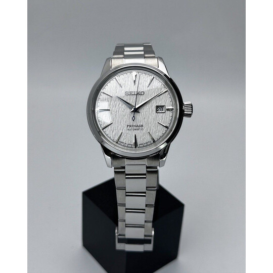  Custom Seiko Mod • Snowflake Presage • 40.5mm